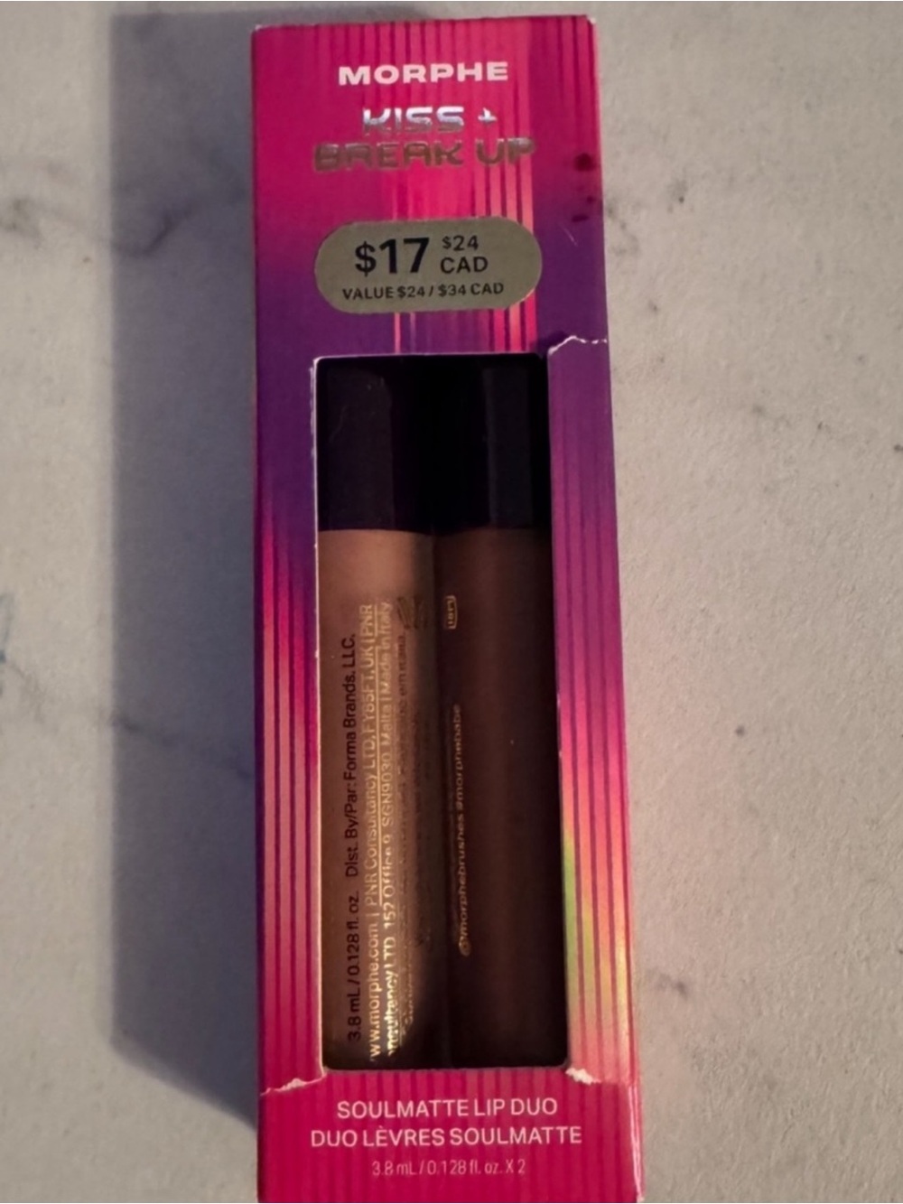MORPHE LIMITED EDITION KISS + BREAKUP SOULMATTE LIP MOUSSE DUO - Picture 12 of 14